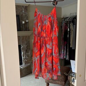 Collective Concepts Orange Dress